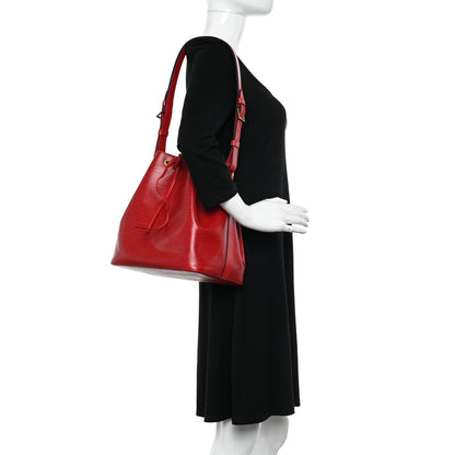 Louis Vuitton Epi Petit Noe Castillan Red 2 of 9