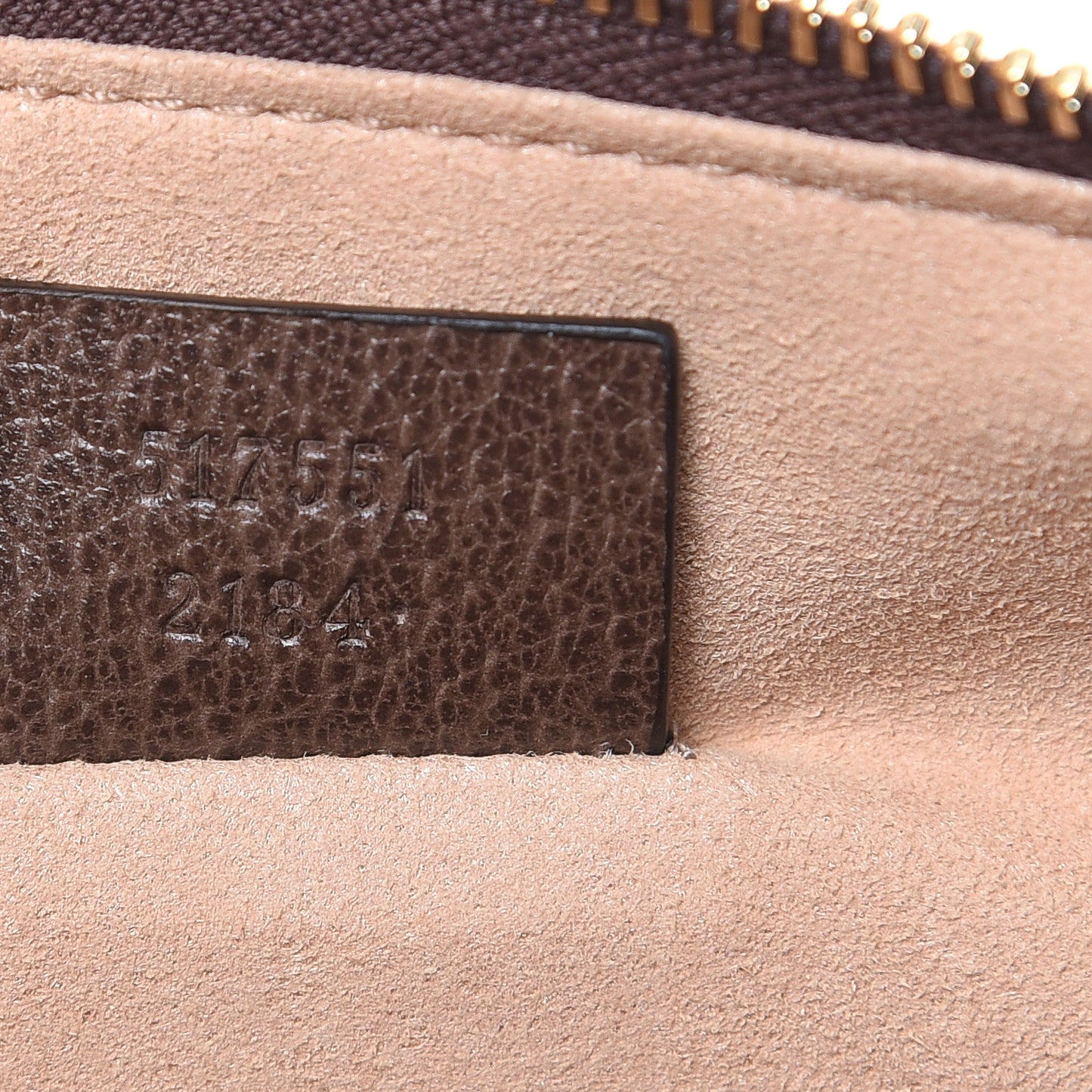 GG Supreme Monogram Large Ophidia Pouch Clutch Brown