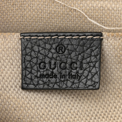 Gucci Pebbled Calfskin Small Soho Disco Bag Black 6 of 13