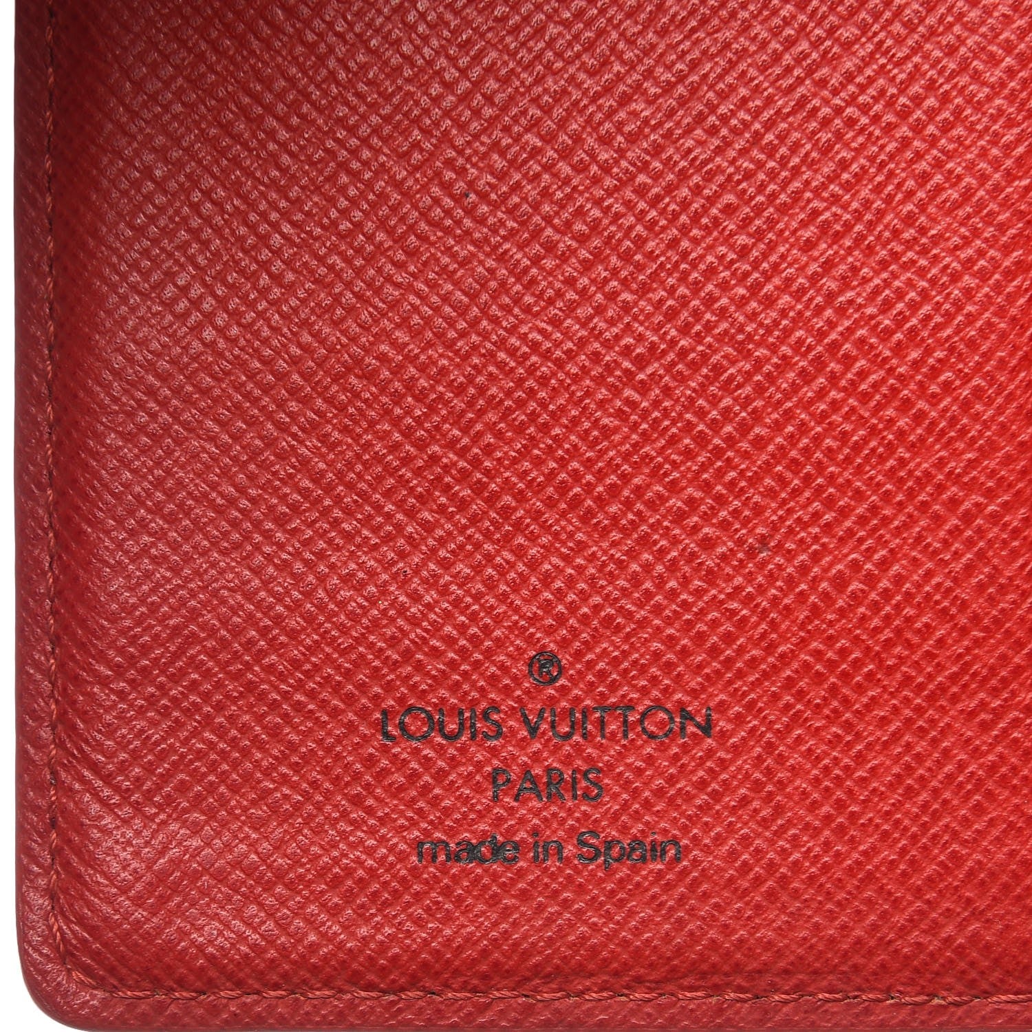 Louis Vuitton Epi Small Ring Agenda Cover Rouge 6 of 8