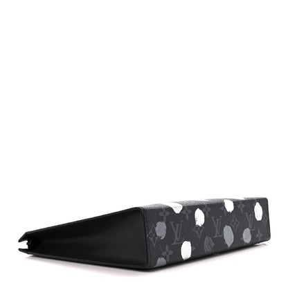Louis Vuitton LV X YK Monogram Eclipse Dots Pochette Voyage MM Black 4 of 11