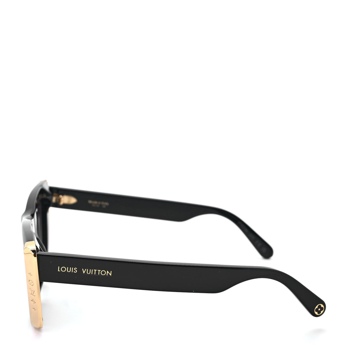 Acetate LV Moon Cat Eye Sunglasses Z1655W Black