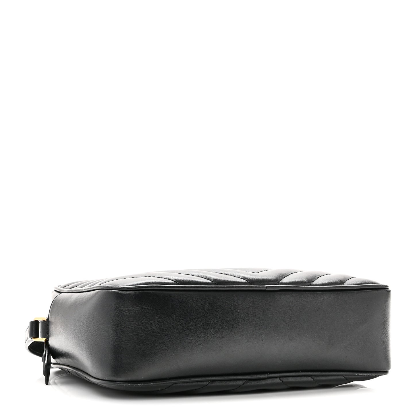 Calfskin Matelasse Monogram Lou Camera Bag Black