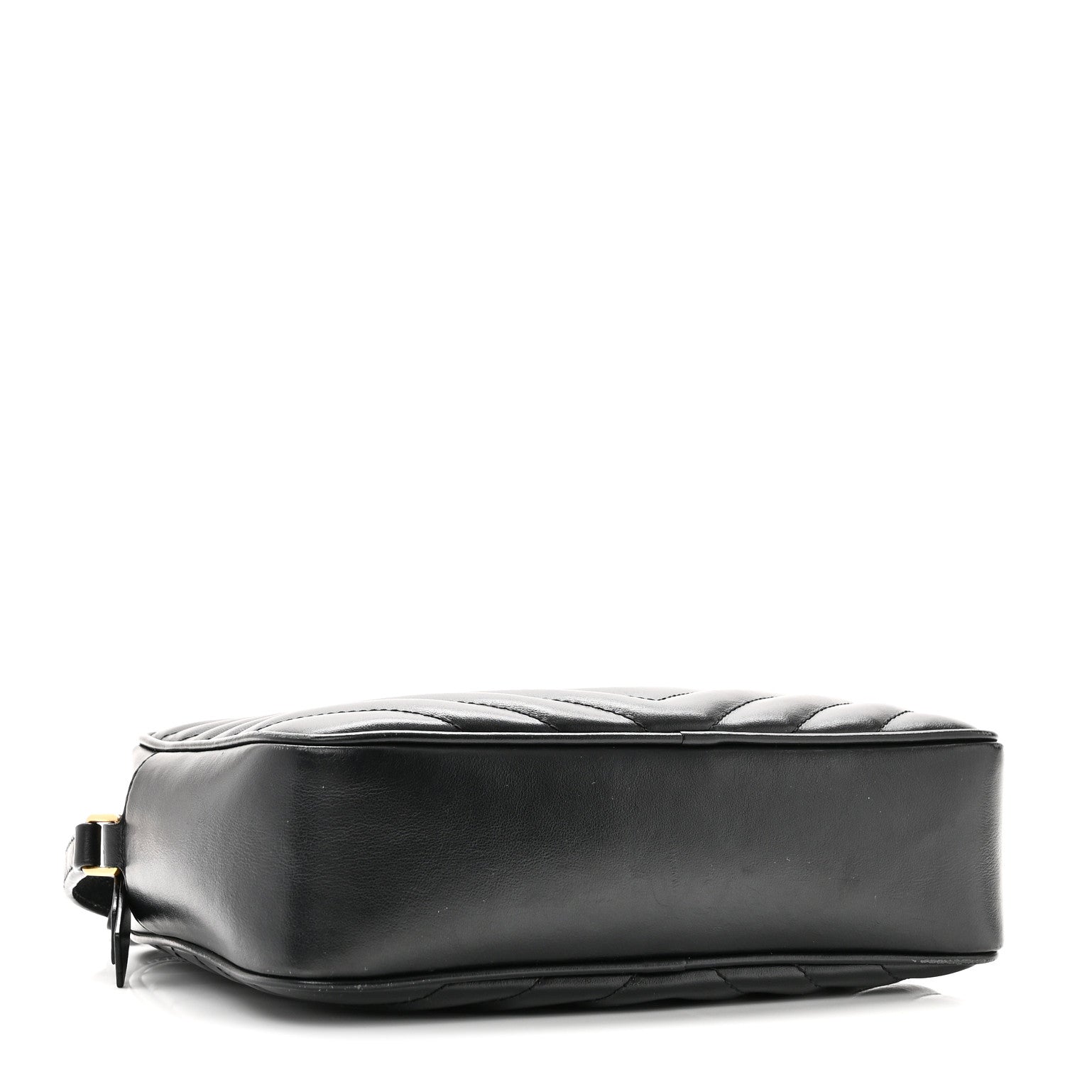 Saint Laurent Calfskin Matelasse Monogram Lou Camera Bag Black 4 of 11