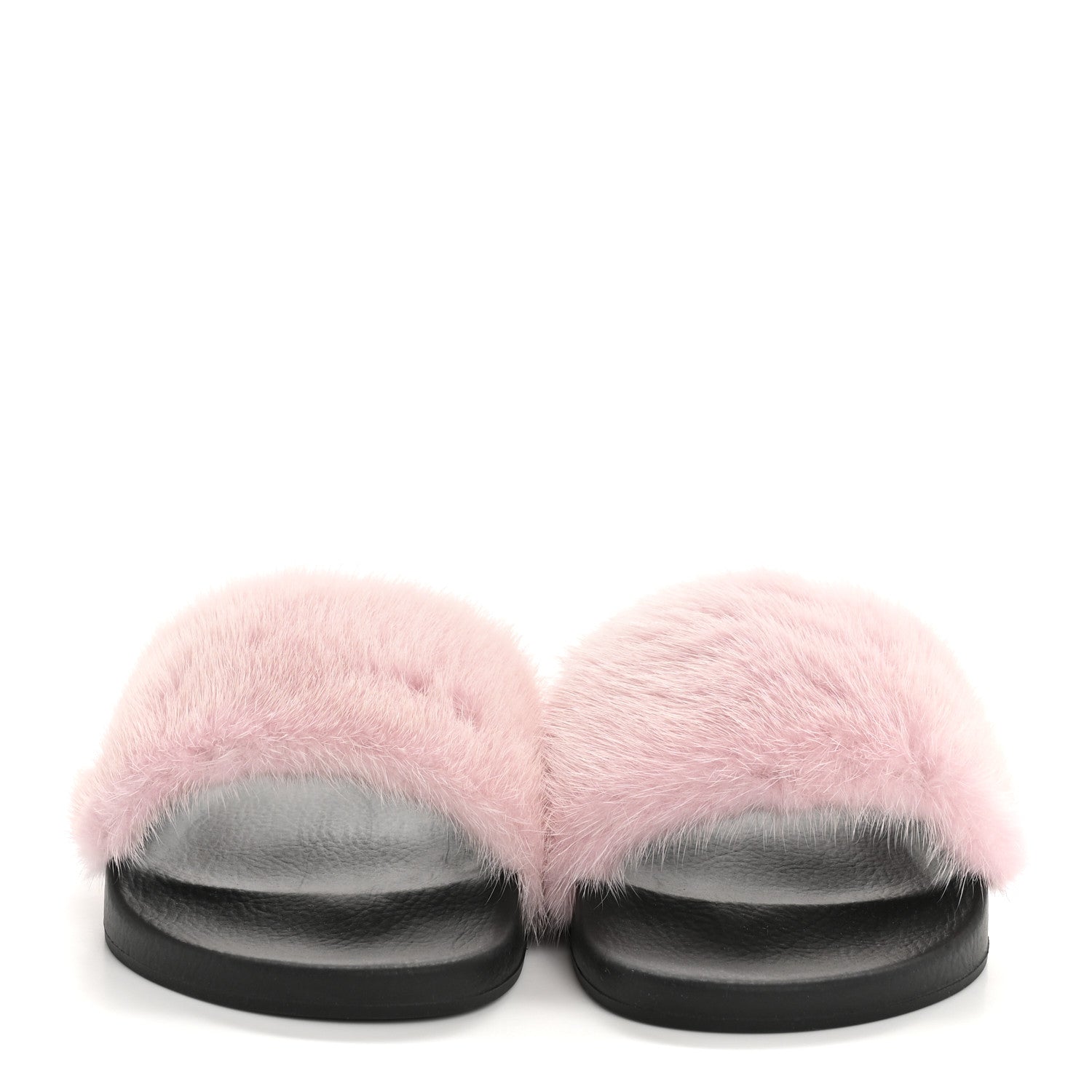 Givenchy Mink Rubber Slide Sandals 38 Rose Poudre 3 of 8