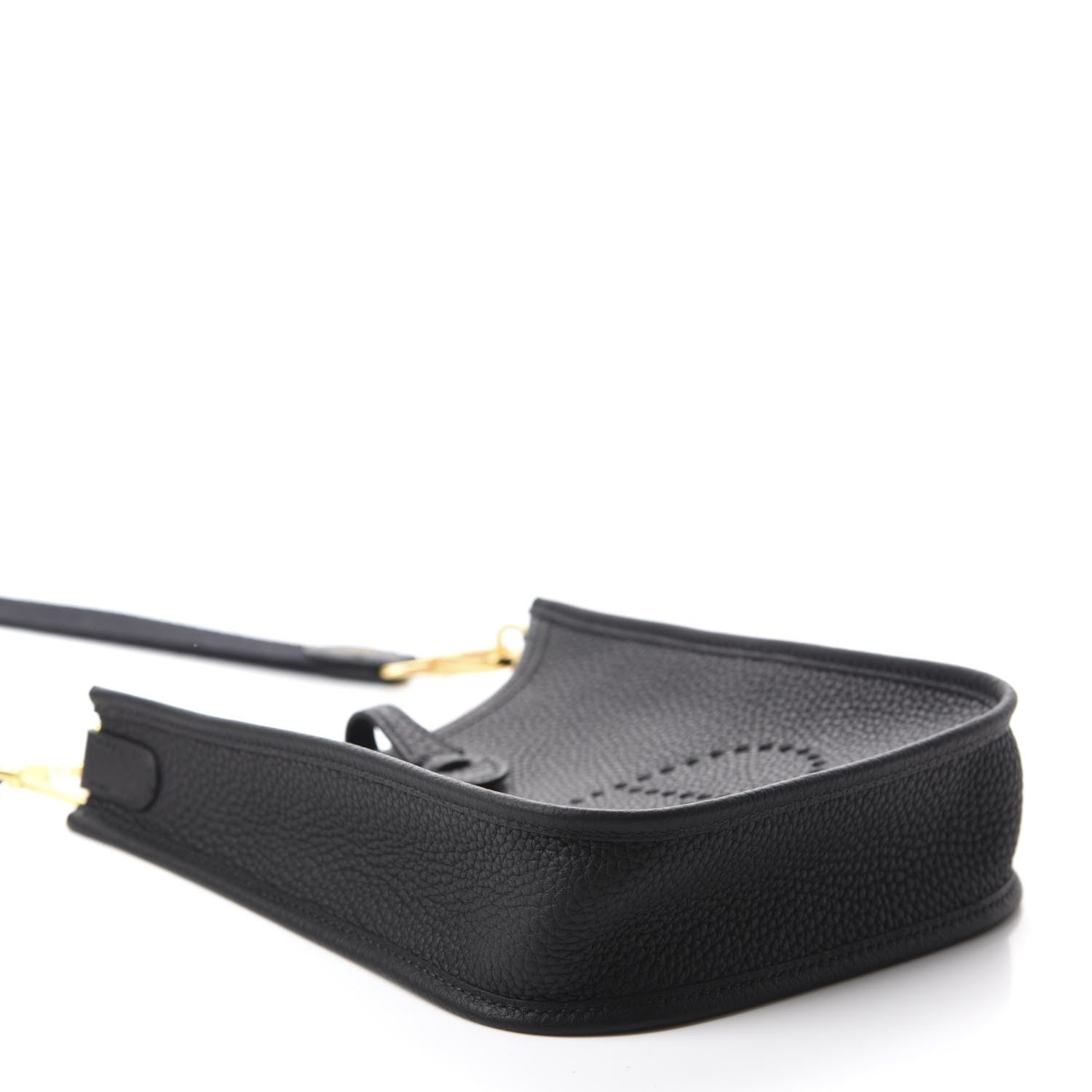 Hermes Taurillon Clemence Evelyne TPM Black 4 of 11