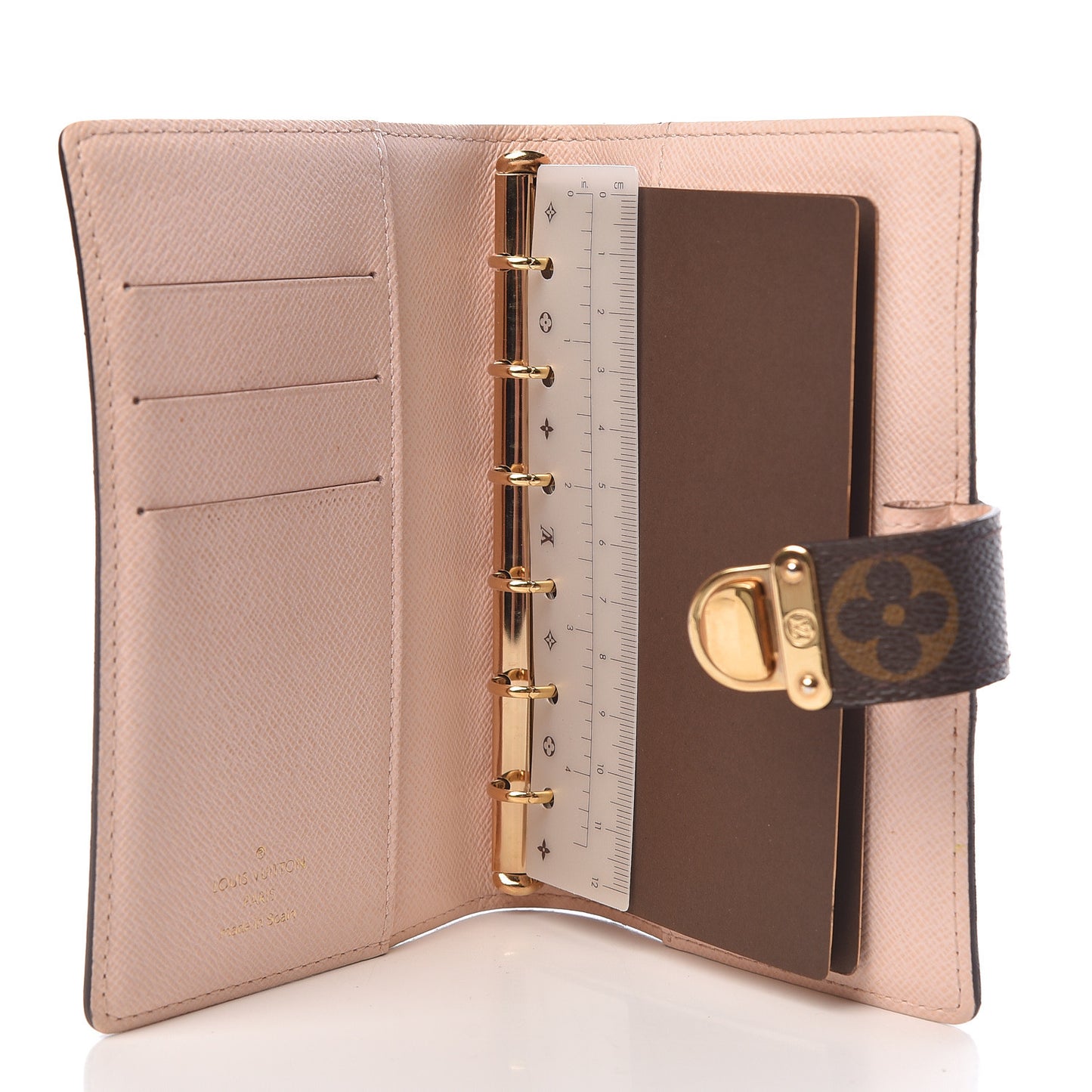 Monogram Koala Small Ring Agenda Cover Rose