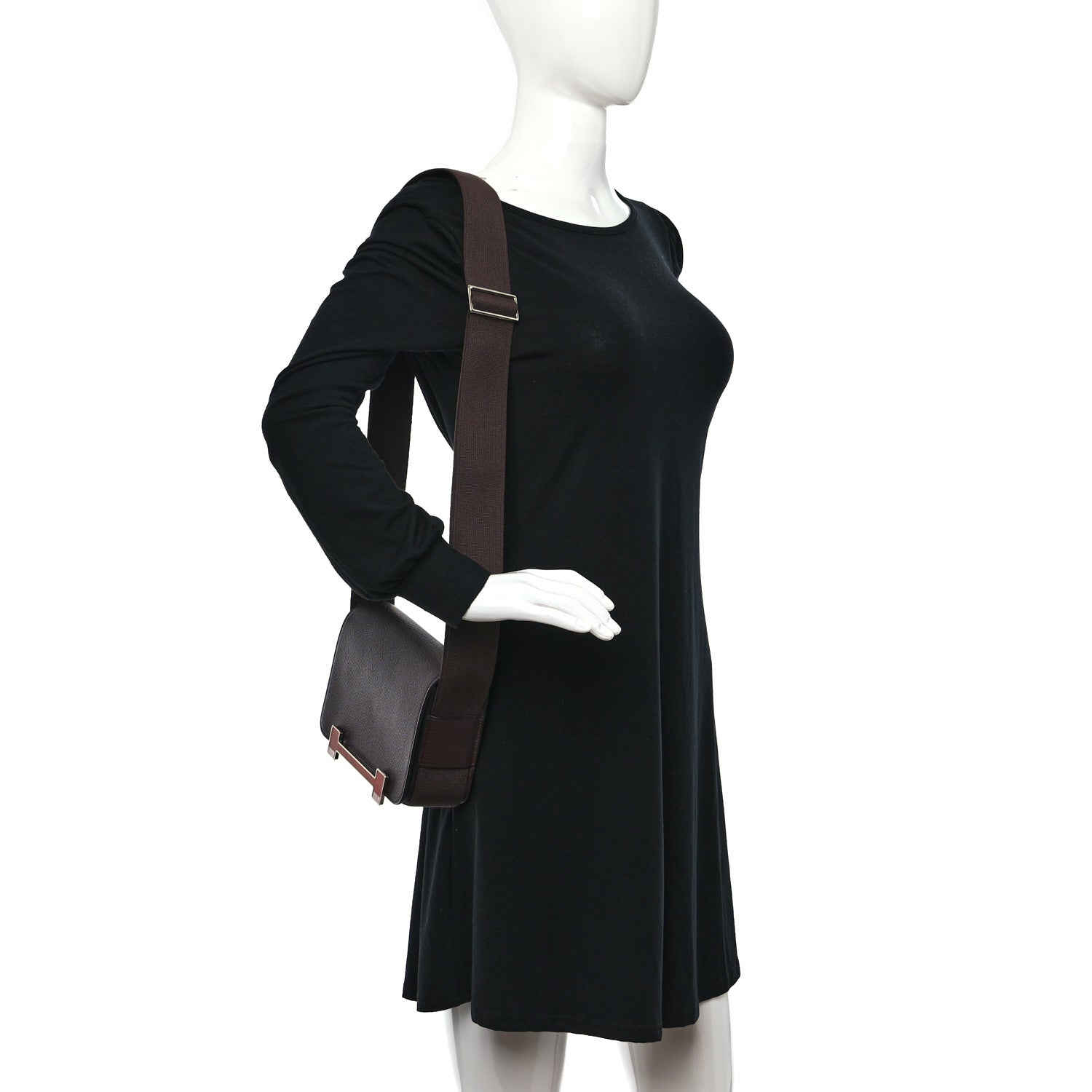 Hermes Chevre Mysore Geta Rouge Sellier Cuivre 2 of 11