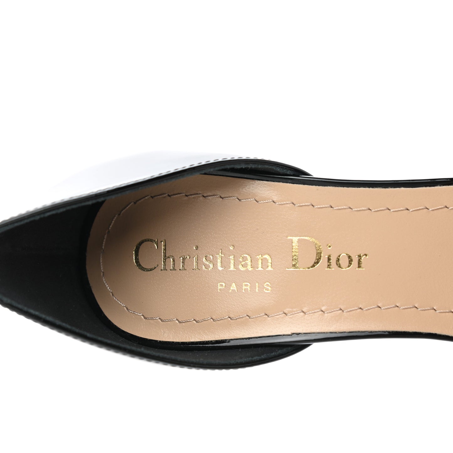 Patent Dior Idylle Pumps 35 Black