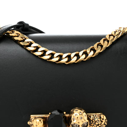 Alexander McQueen Calfskin Knuckle Crossbody Black 8 of 12