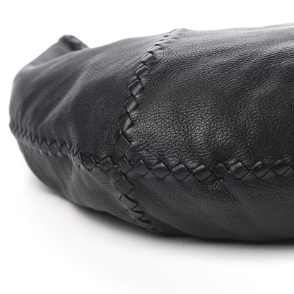 Bottega Veneta Cervo Deerskin Large Hobo Black 9 of 11