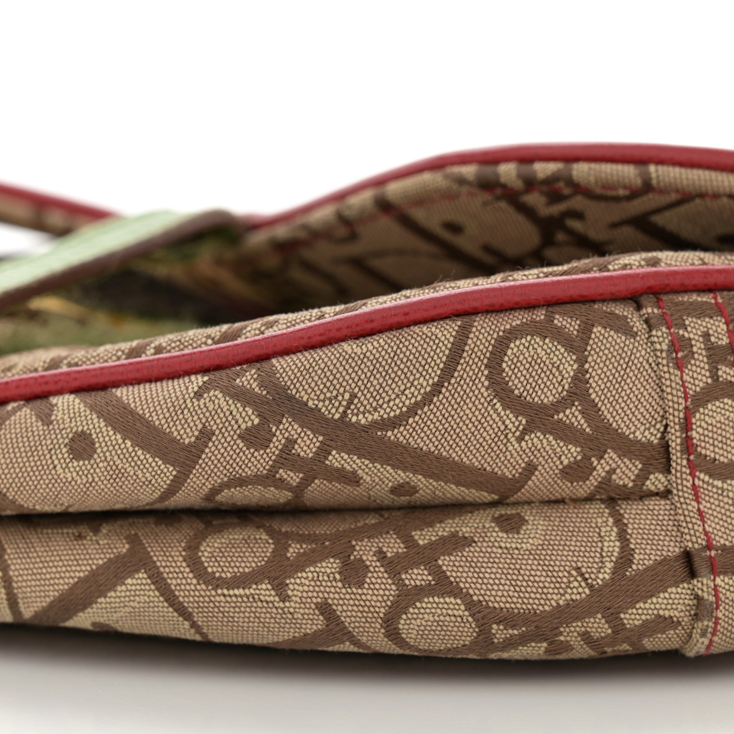 Christian Dior Monogram Rasta Saddle Bag Beige 10 of 17