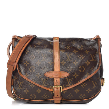 Louis Vuitton Monogram Saumur MM 1 of 27