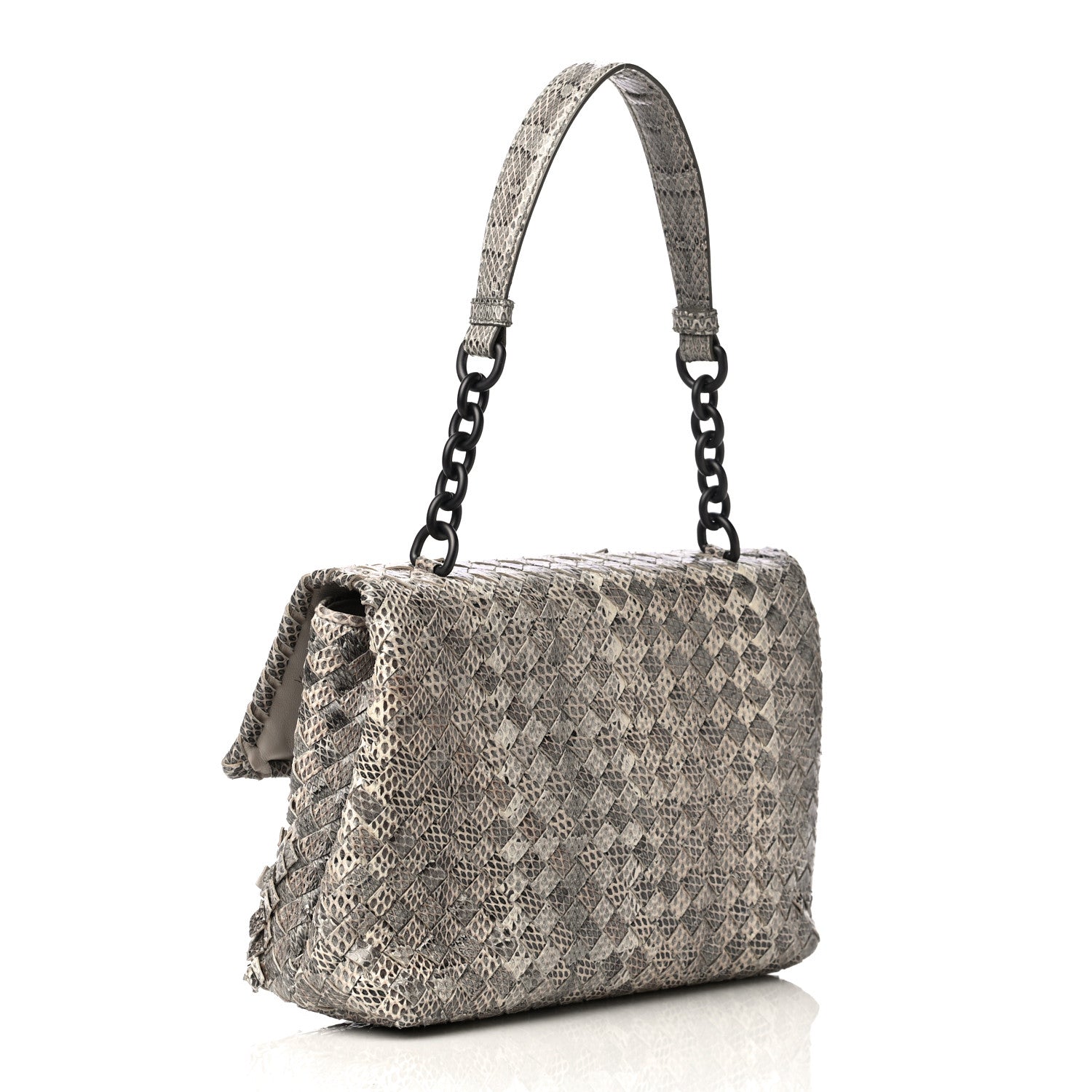 Bottega Veneta Tobu Ayers Intrecciato Small Olimpia Shoulder Bag Beige 3 of 10
