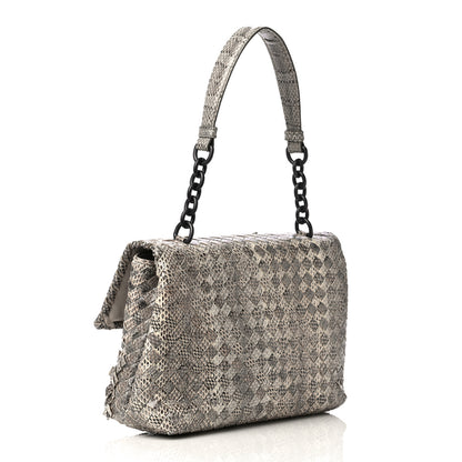 Bottega Veneta Tobu Ayers Intrecciato Small Olimpia Shoulder Bag Beige 3 of 10
