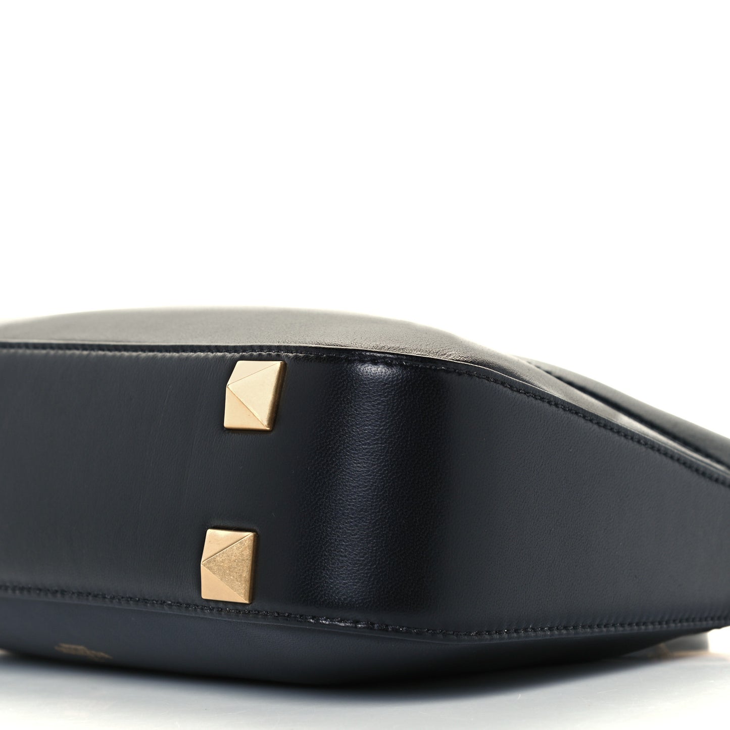 Nappa Stud Sign Hobo Black