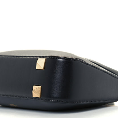 Valentino Garavani Nappa Stud Sign Hobo Black 10 of 10