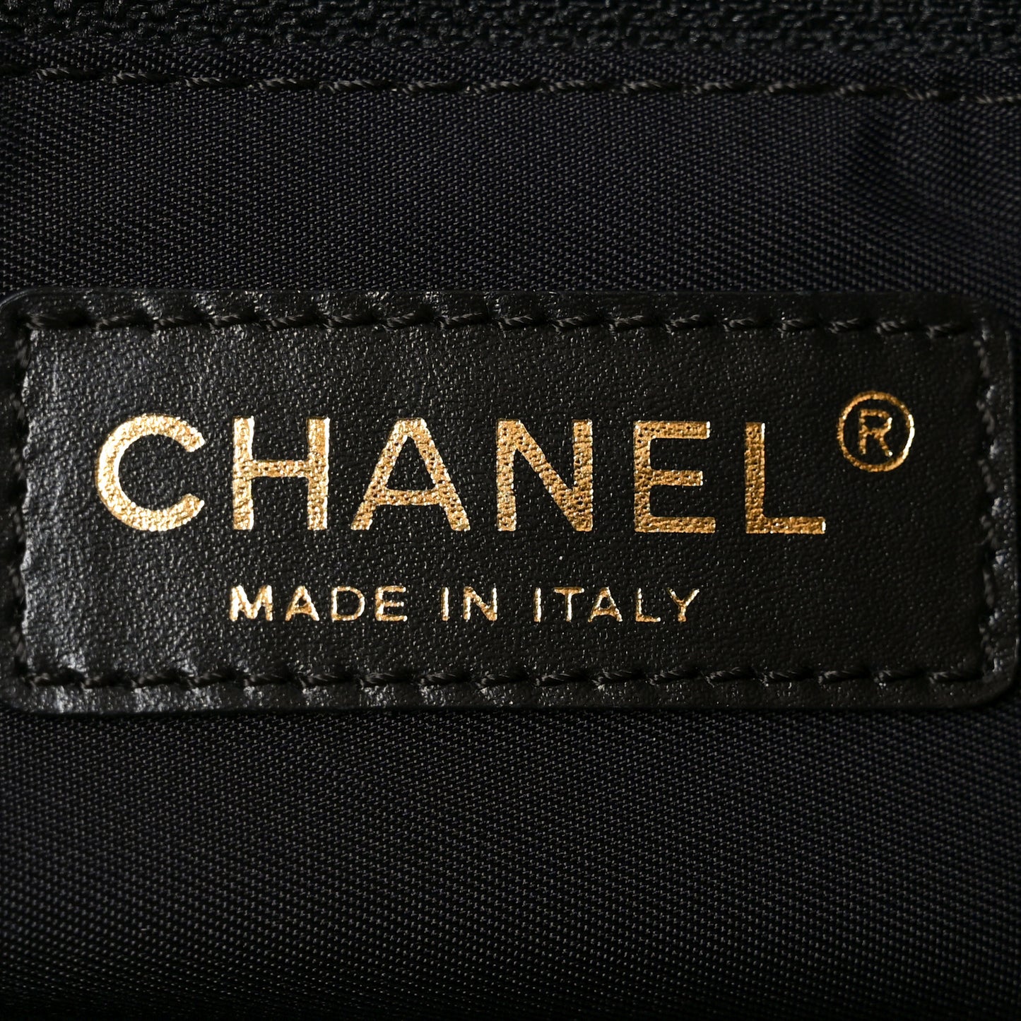 Nylon Large Travel Tote Black