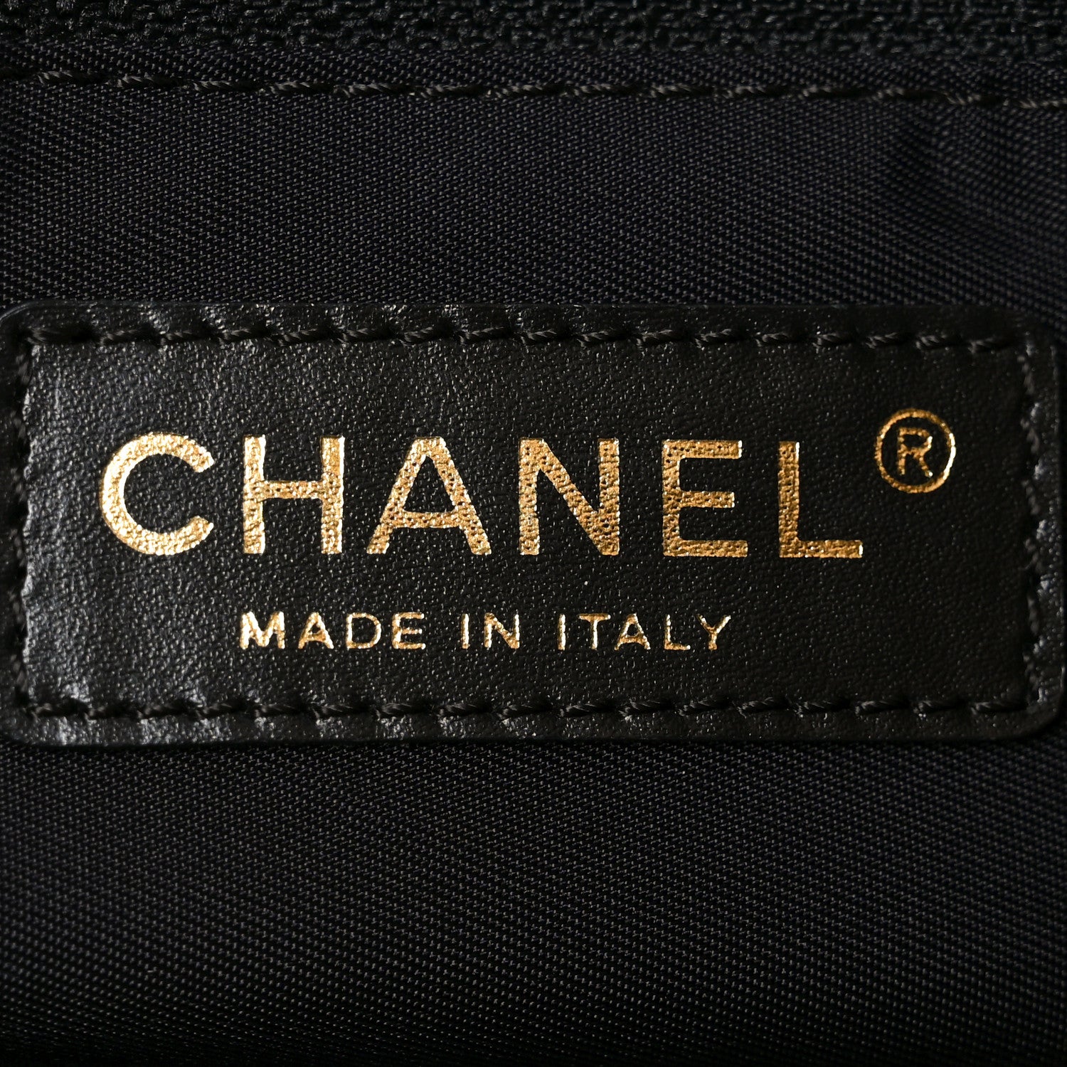 Chanel Nylon Large Travel Tote Black 6 of 10