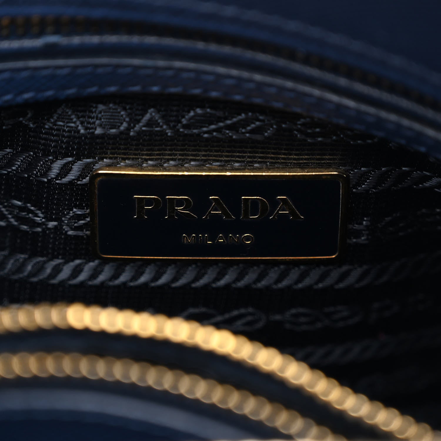Prada Saffiano Lux Small Promenade Tote Bluette 6 of 10