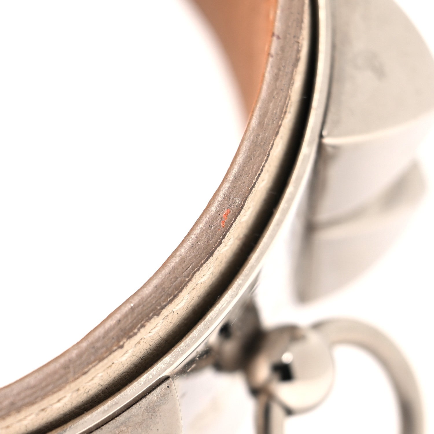 Hermes Swift Collier de Chien CDC Bracelet S Craie 7 of 7