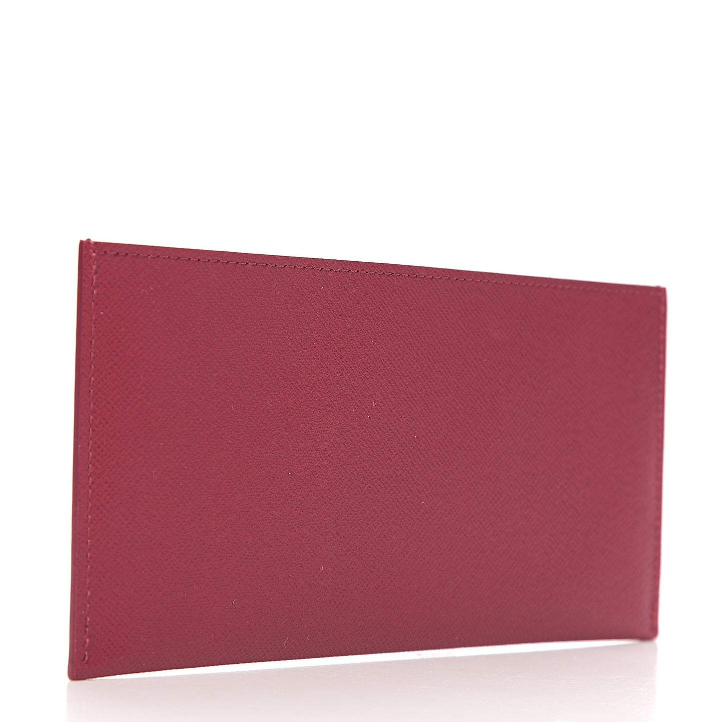 Calfskin Felicie Card Holder Insert Fuchsia