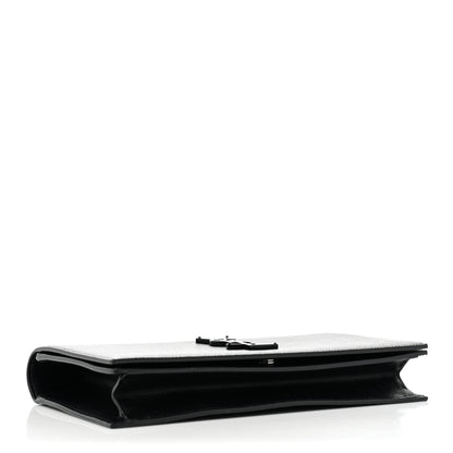 Saint Laurent Grain De Poudre Classic Monogram Kate Clutch Black 4 of 8