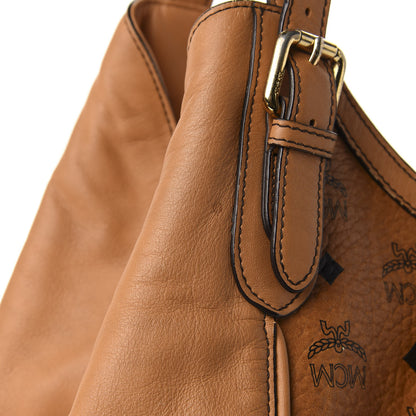 MCM Visetos Shoulder Bag Cognac 13 of 13