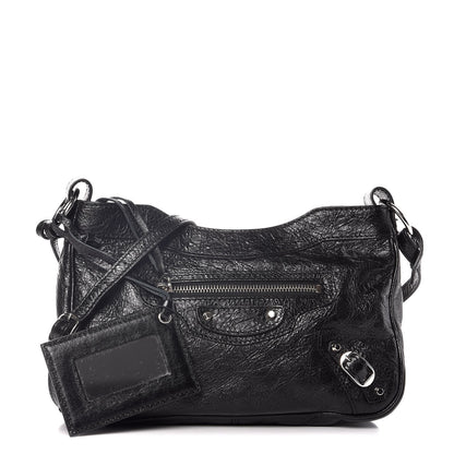 Balenciaga Agneau Classic Silver Hardware Hip Black 3 of 8
