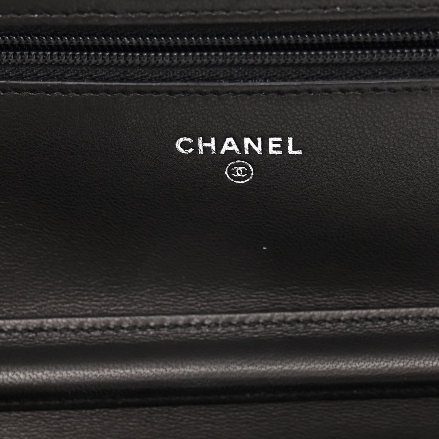 Aged Calfskin Quilted Reissue Wallet On Chain WOC Black
