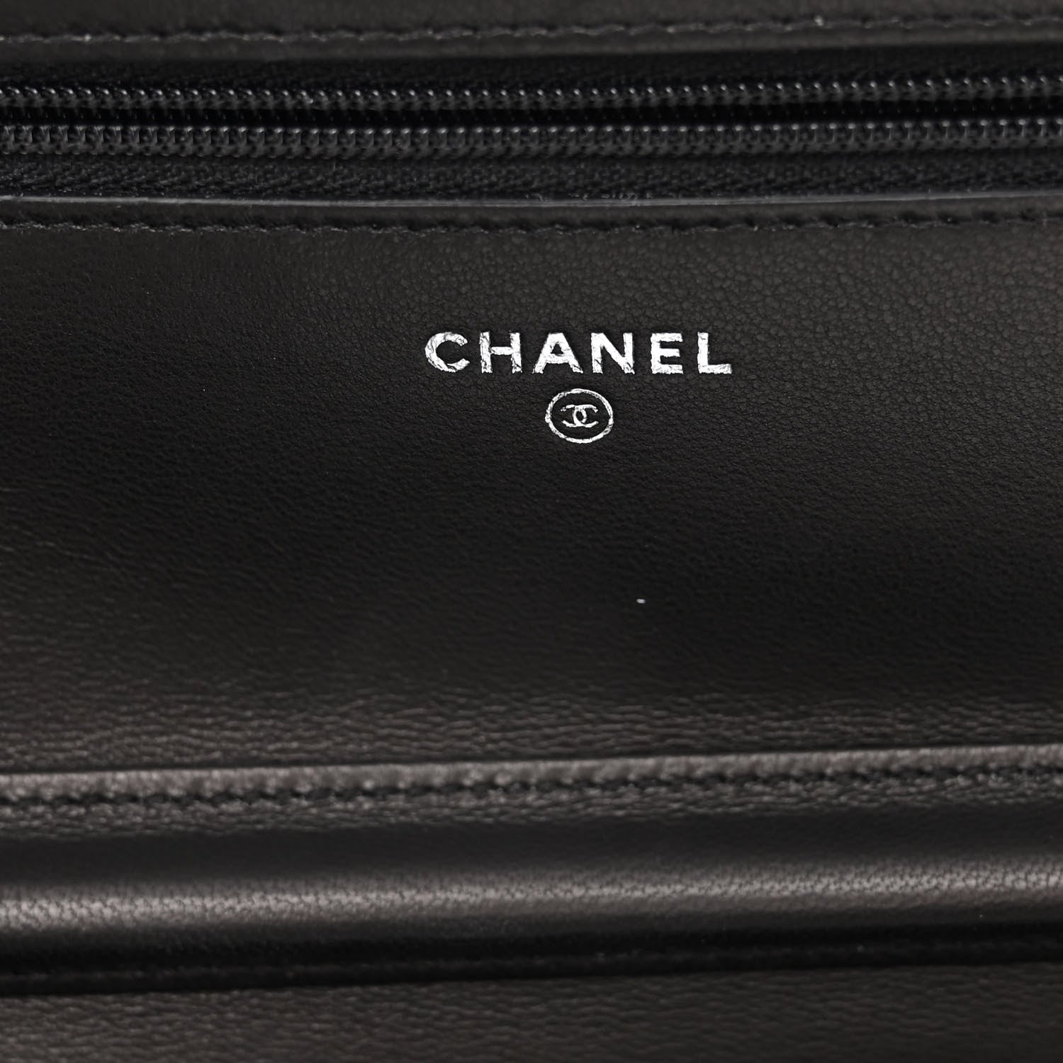 Chanel Aged Calfskin Quilted Reissue Wallet On Chain WOC Black 6 of 11