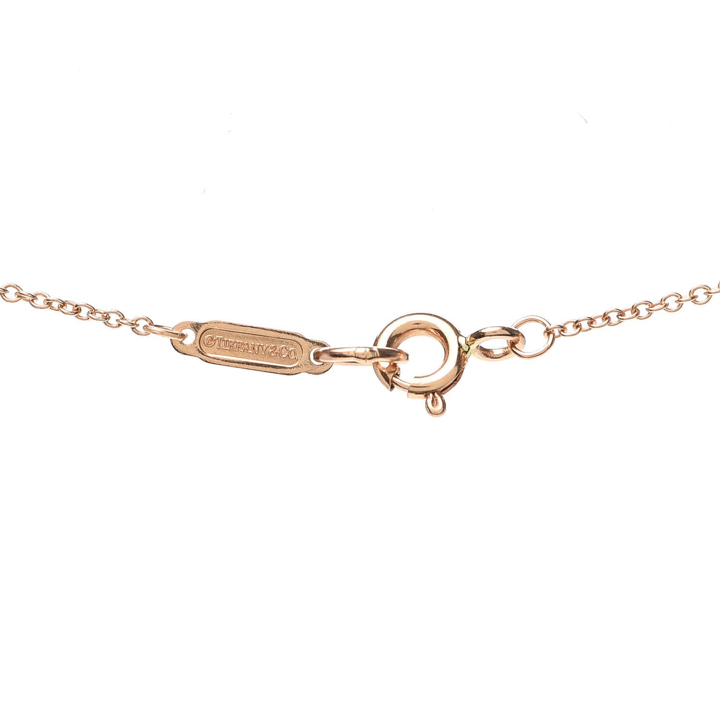 18K Rose Gold Atlas Open Pendant Necklace
