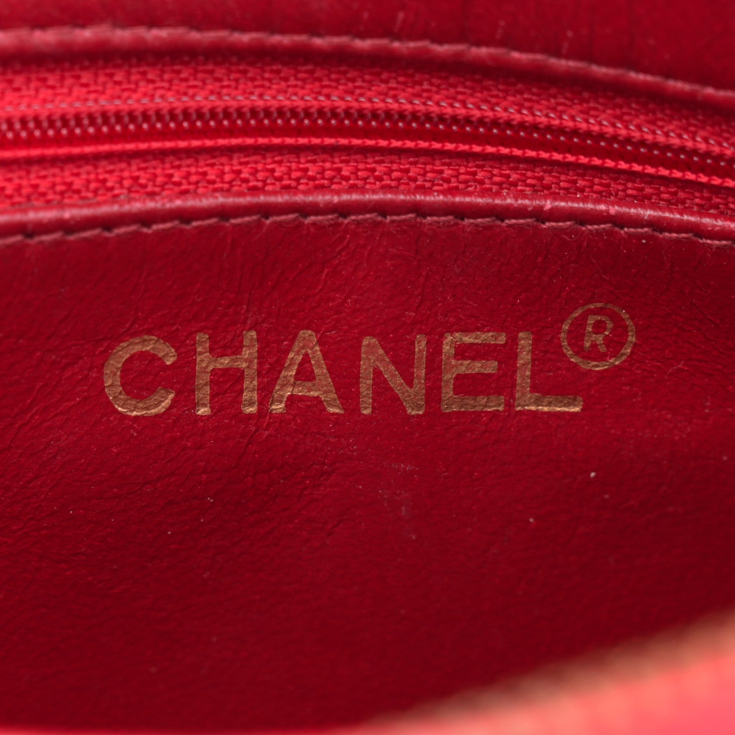 Chanel Lambskin Quilted Camera Case Red 7 of 14