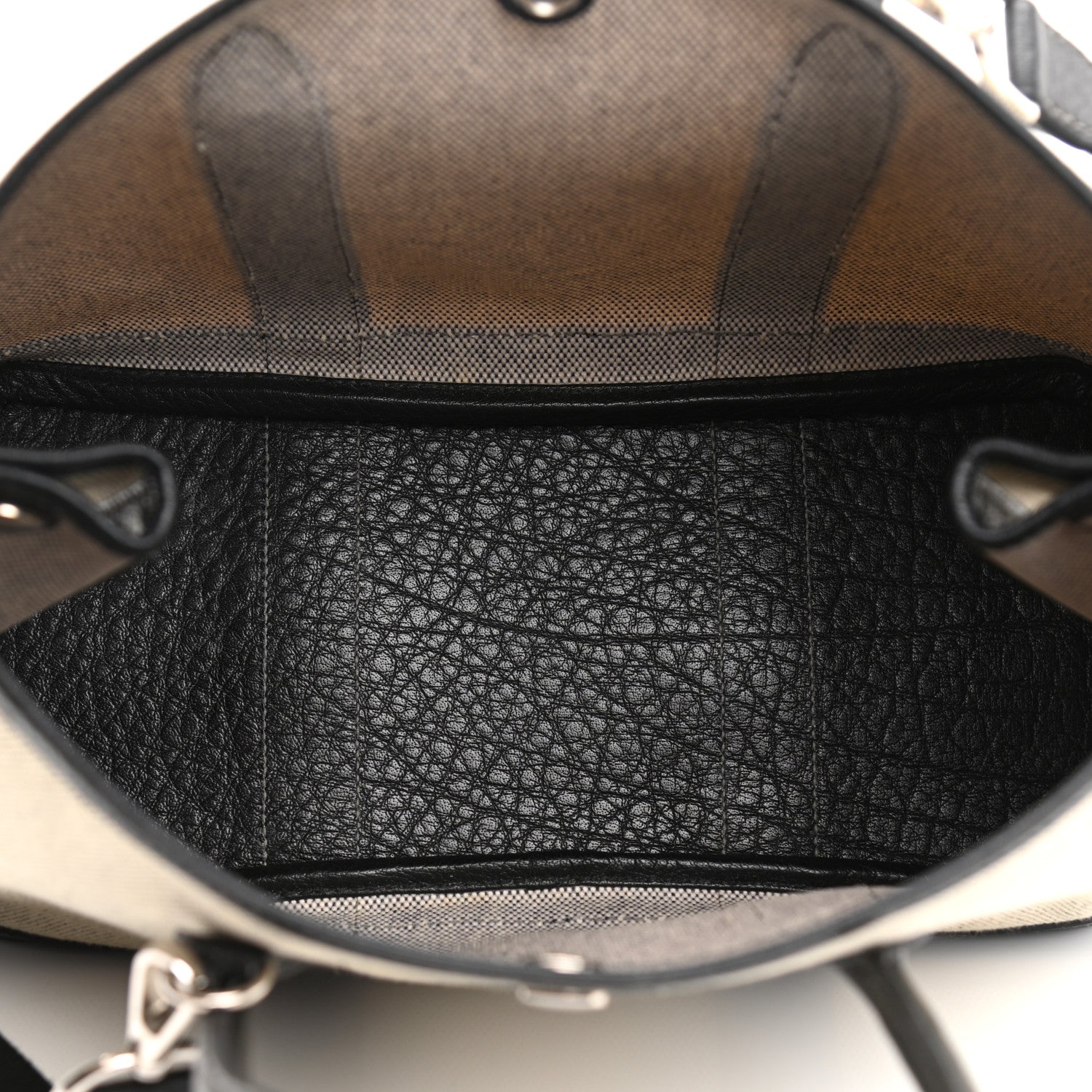 Hermes Twill D H Negonda Garden Party 30 TPM Ecru Black 9 of 21