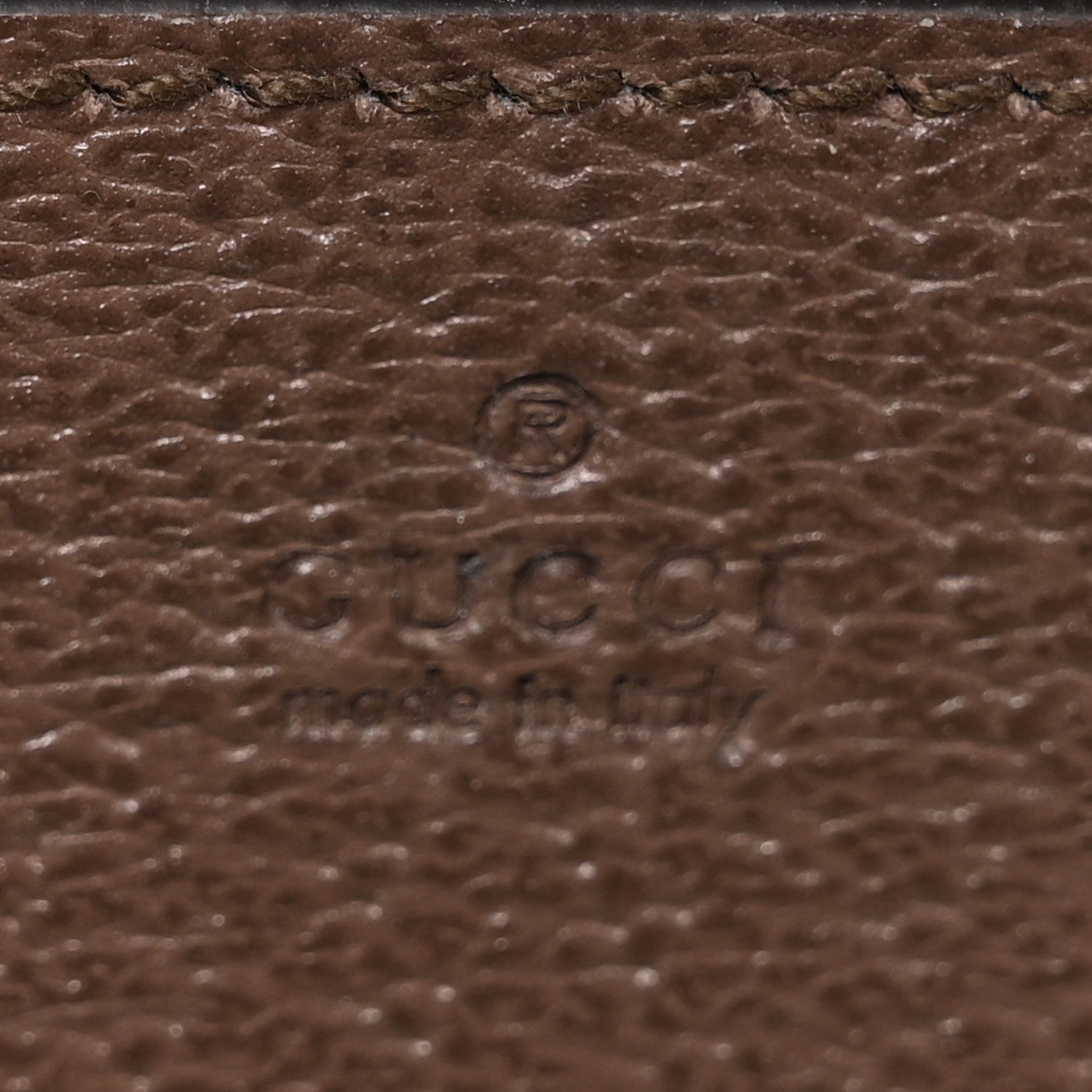 Gucci GG Supreme Monogram Textured Dollar Calfskin Web Mini Ophidia Envelope Shoulder Bag Beige Ebony 6 of 13