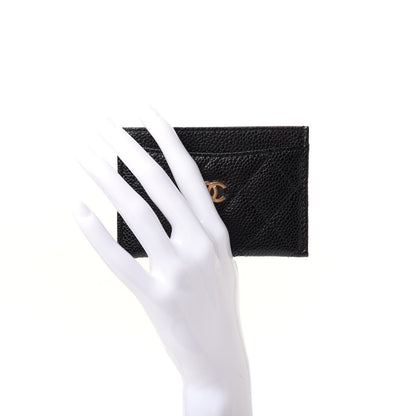 Chanel Caviar Quilted Card Holder Black 2 of 8