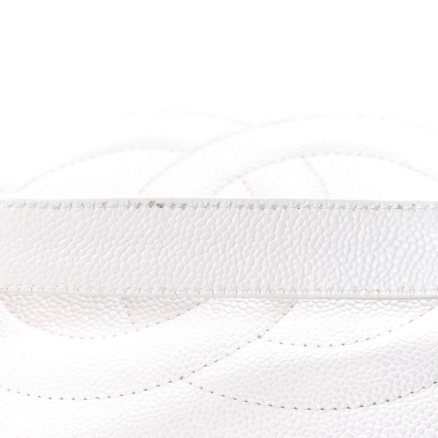 Chanel Caviar CC Timeless Tote White 16 of 19
