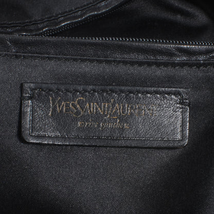 Saint Laurent Leather Oversized Muse Black 6 of 7