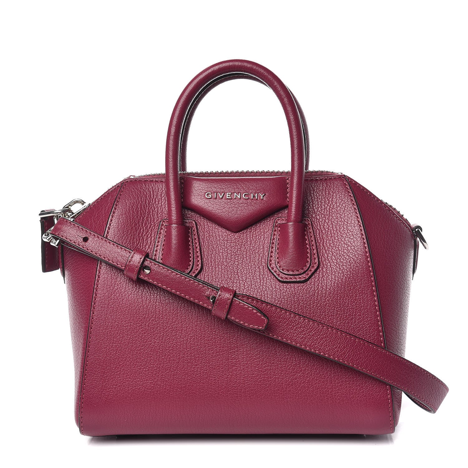 Givenchy Sugar Goatskin Mini Antigona Orchid Purple 1 of 10