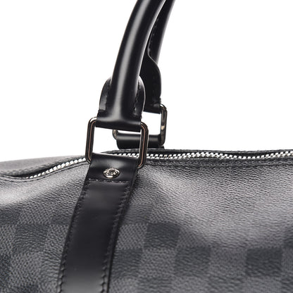 Louis Vuitton Damier Graphite Keepall Bandouliere 55 12 of 12