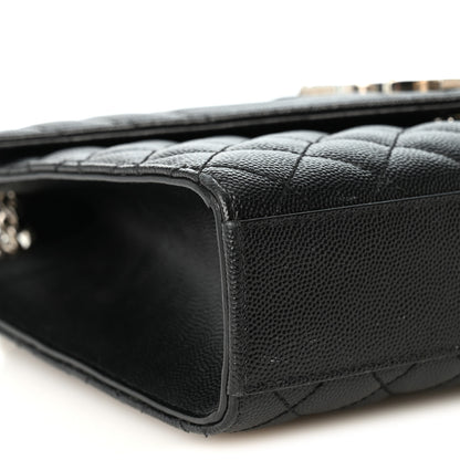 Saint Laurent Grain De Poudre Textured Mixed Matelasse Triquilt Medium Monogram Satchel Black 8 of 10