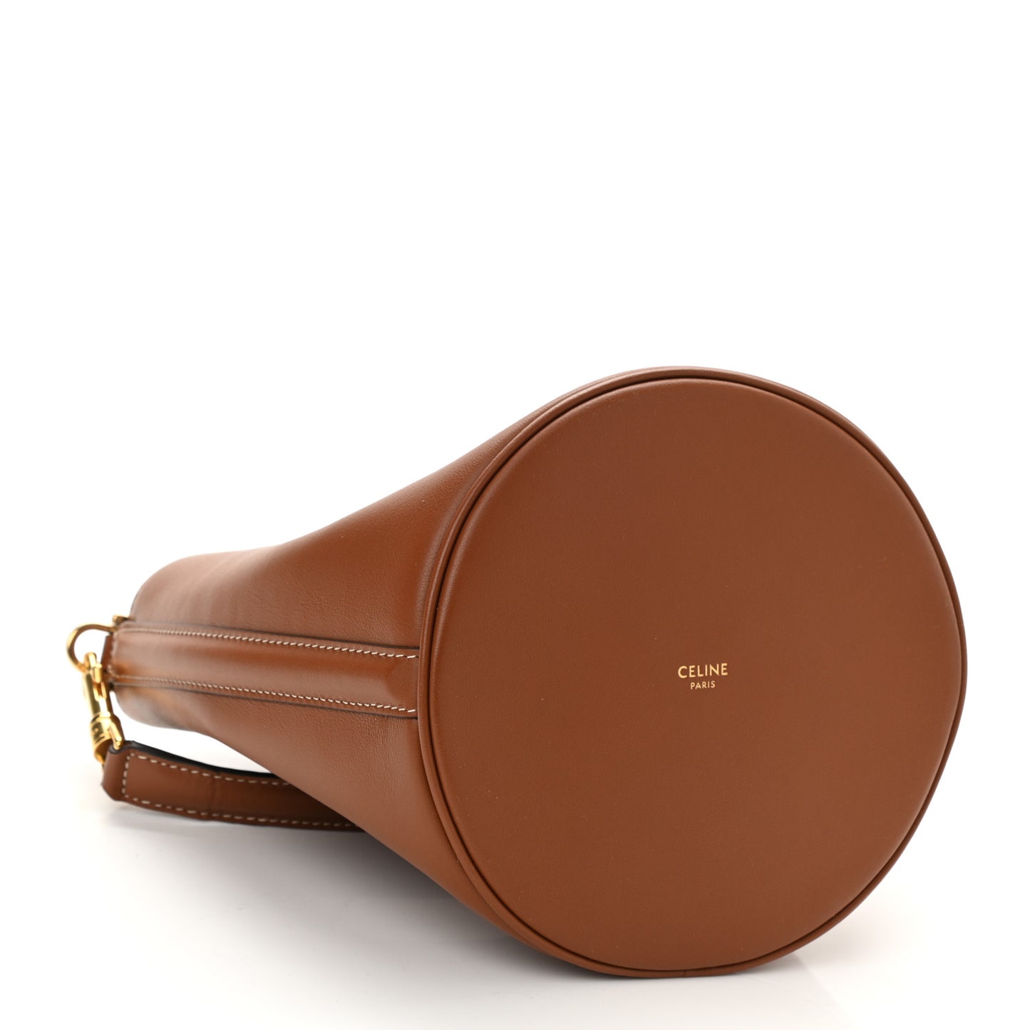 Smooth Calfskin Bucket 16 Bag Tan