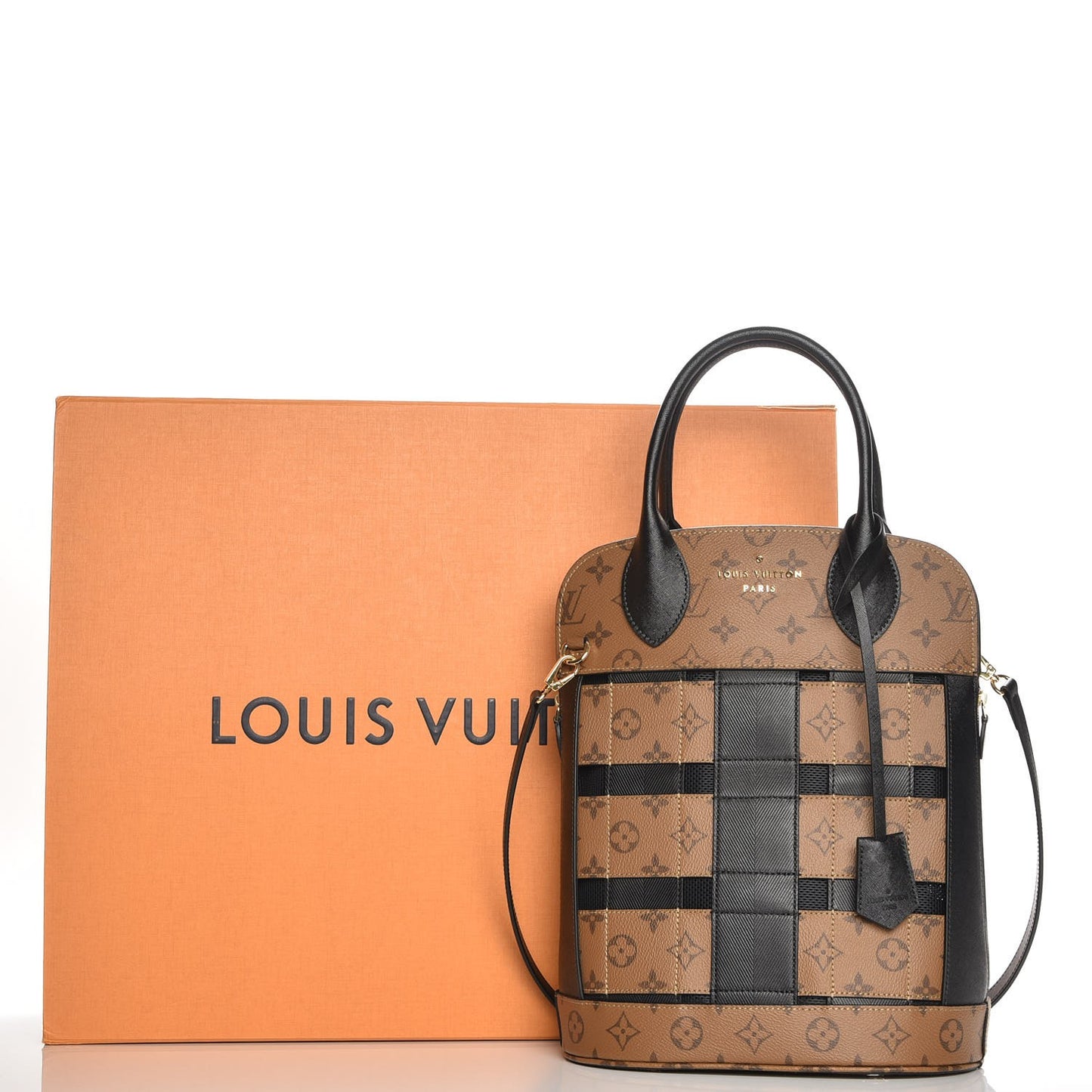 Reverse Monogram Tressage Tote
