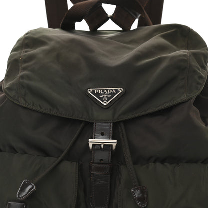 Prada Nylon Vela Large Backpack Green 8 of 10