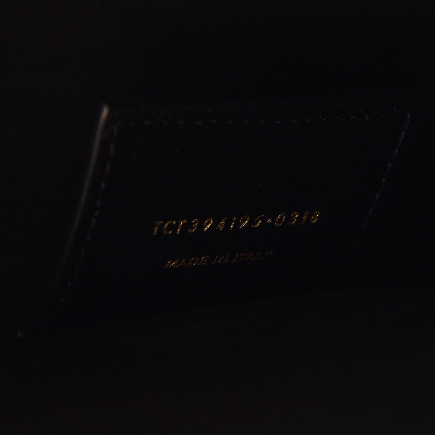 Calfskin Large Shopping Tote Black