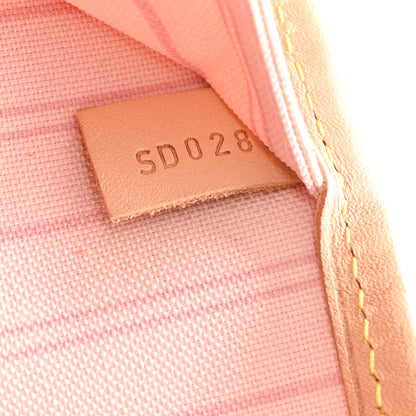 Louis Vuitton Damier Azur Neo Neverfull GM Rose Ballerine 8 of 11