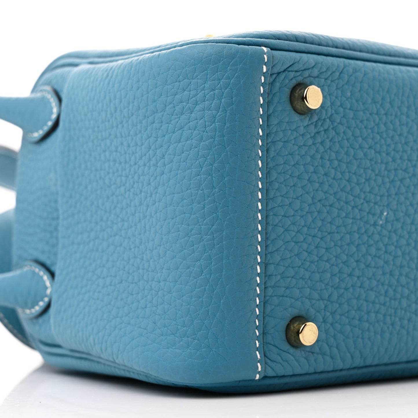 Taurillon Clemence Mini Lindy 20 Bleu Jean
