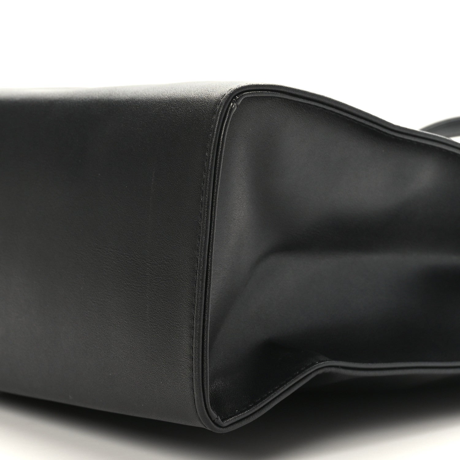 Telfar Vegan Leather Medium Shopping Bag Black 8 of 8