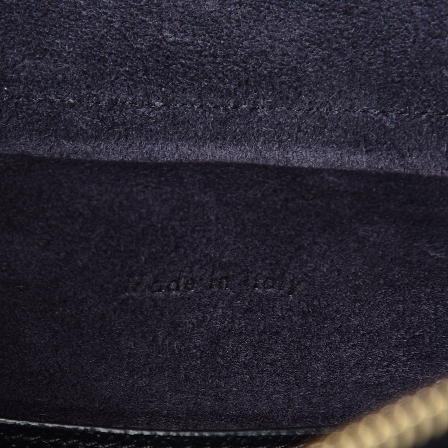 Grained Calfskin Micro Belt Bag Black