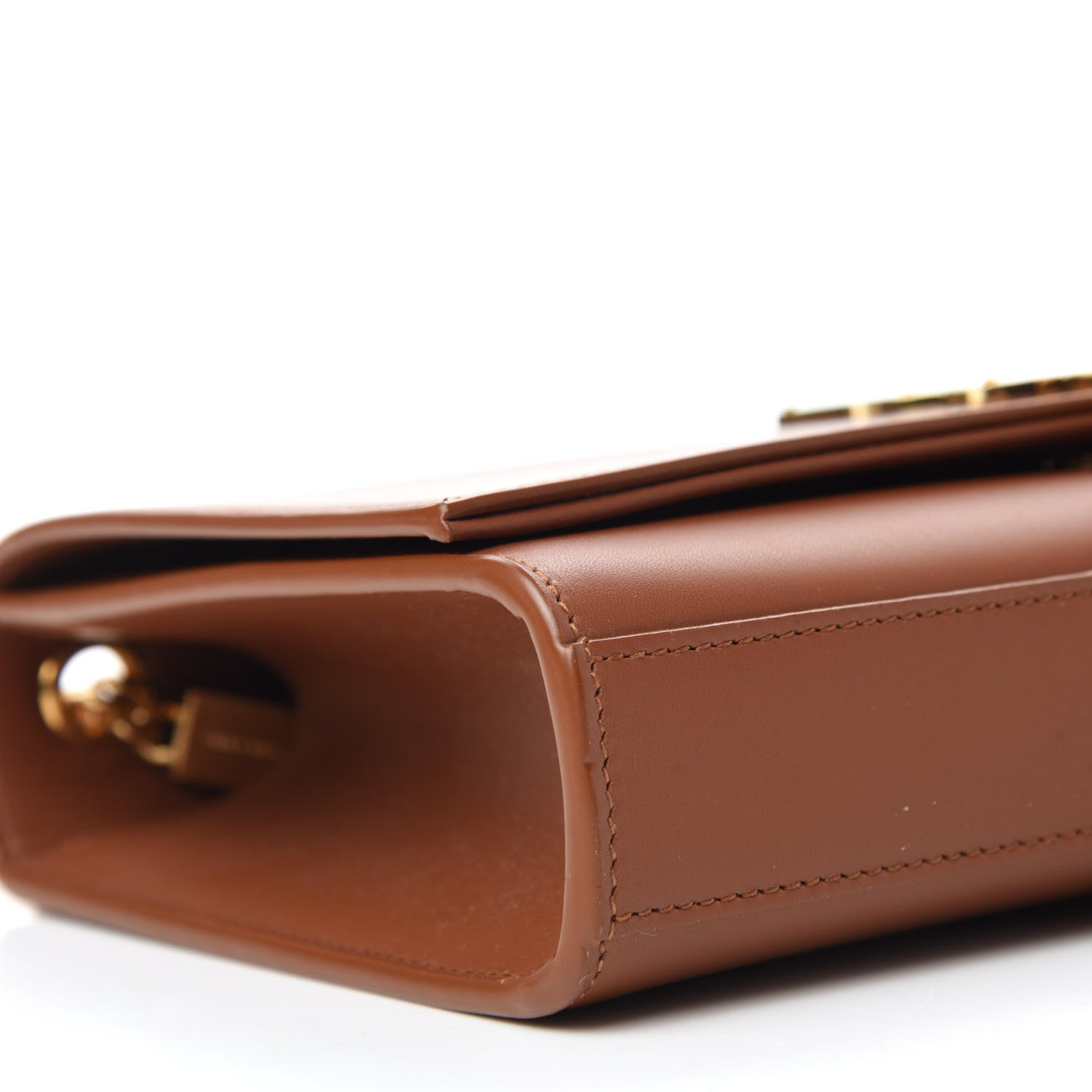 Saint Laurent Smooth Calfskin Medium Classic Monogram Kate Tassel Satchel Brick 6 of 11